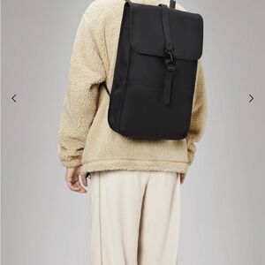 NWT RAINS Backpack black style 12200
